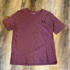 Under Armour Men's Deep Purple Short Sleeve Tee